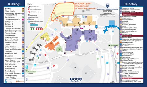 Campus Map | Campus | Bucks County Community College