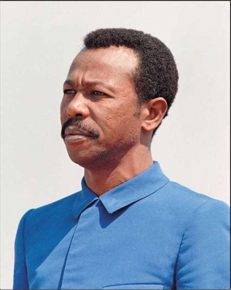 Ethiopian President Mengistu Haile Mariam