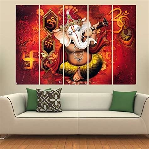 CN RETAILS Multiple Frames, Beautiful Ganesh Ji Wall Painting for ...