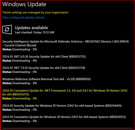 Update Windows .Net Framework 的图像结果