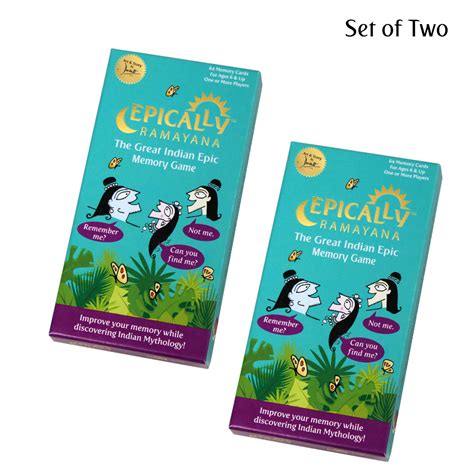 Epically Ramayana Memory Matching Game for Kids | Return Birthday Gift ...