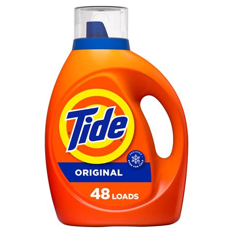 Tide Liquid Laundry Detergent, Original, 48 Loads, 63 fl oz - Walmart.com