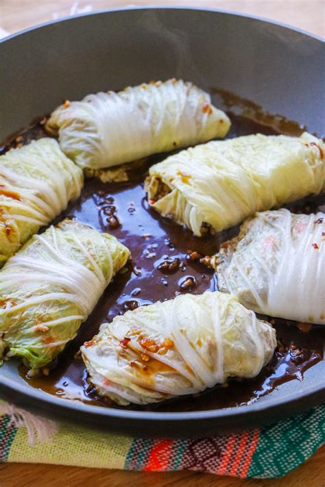 Napa Cabbage Rolls - Little Bear Produce