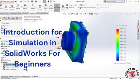 SolidWorks 2020 Simulation Tutorials 的图像结果