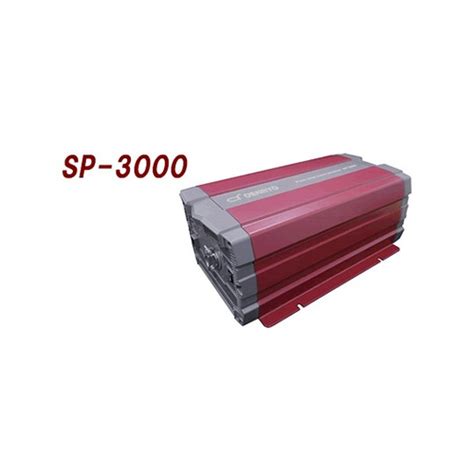 電菱 DC－AC正弦波インバータ SP－3000－124G 実験用小物 インバーター 1台の通販｜カウネット