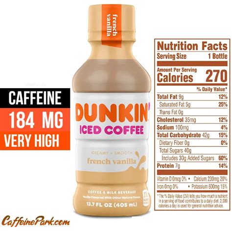Dunkin Donuts Iced Coffee Nutrition Facts | Besto Blog