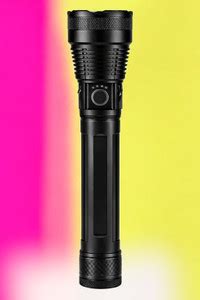 Shamsa A661 Ultra Bright LED Torch Light | Long Range Beam, Heavy Duty ...