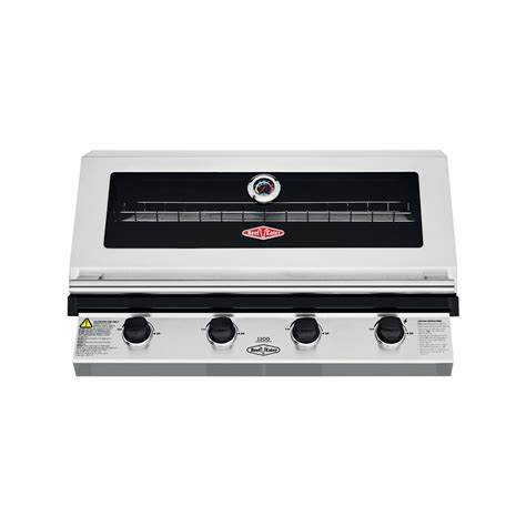 BeefEater 1200 Series 4 Burner Stainless Steel Built In BBQ - Bunnings ...