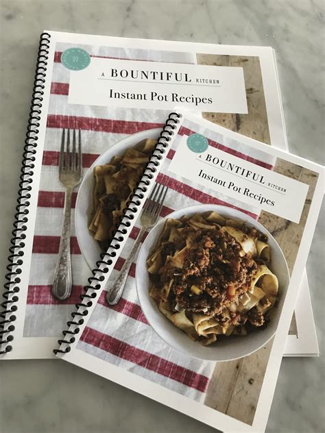 Instant Pot Cookbook | A Bountiful Kitchen