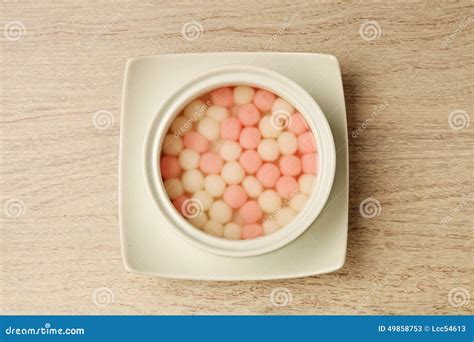Sweet rice ball stock image. Image of food, tangyuan - 49858753