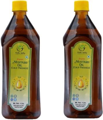 Vedic India Organics Vedic India Oil Combo Mustard Oil 2Kg (Cold ...