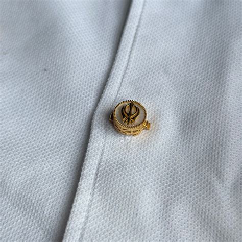 Mother of Pearl Button Clip – 925 Silver, Unisex & Stylish