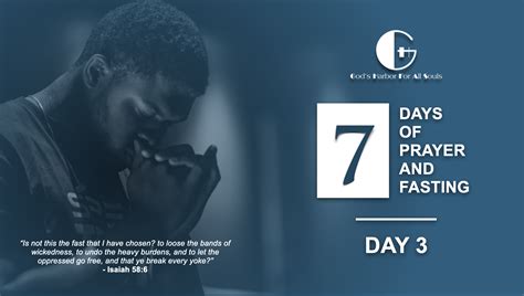 7 Days of Prayer and Fasting: Day 3 – Breaking of Strongholds – God's ...