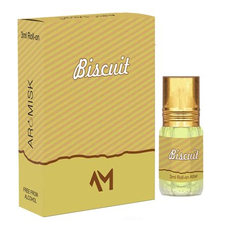 Aromisk Luxury Perfume Biscuit Roll-On Attar Perfume For Unisex (3 ML ...