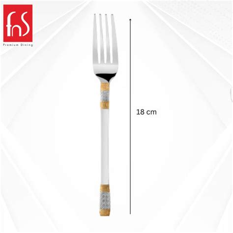 FnS Celebration 6 pc 24 Karat Gold Plated Dinner Fork
