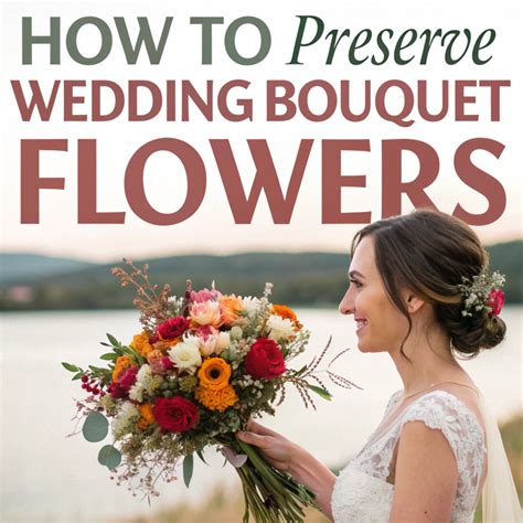 How to Preserve Wedding Bouquet Flowers