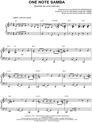 Image result for One Note Samba Saxophone