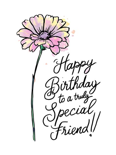 Free Download Happy Birthday to a Truly Special Friend