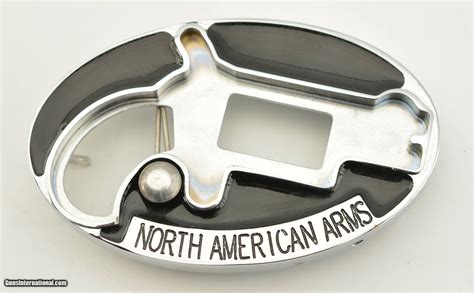 North American Arms Push Button Belt Buckle Mini-Revolver 22 LR