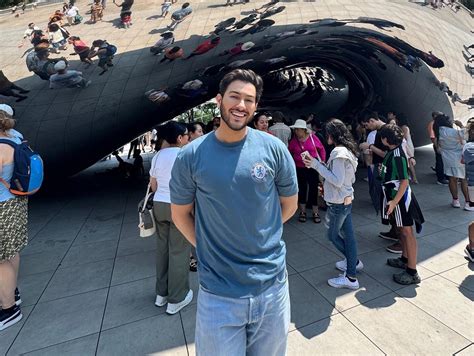 Manny Gutierrez Celebrates Chicago Visit With Playful Bean Flick ...
