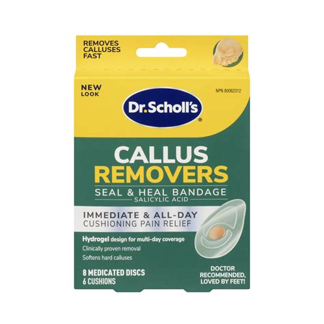 Dr. Scholl's - Callus Removers, Salicylic Acid Treatment for Calluses – White Cross E-Store