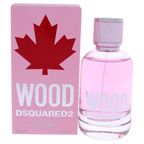 Buy DSQUARED2 Wood D2 Pour Femme Eau De Toilette Natural Spray 100ML ...