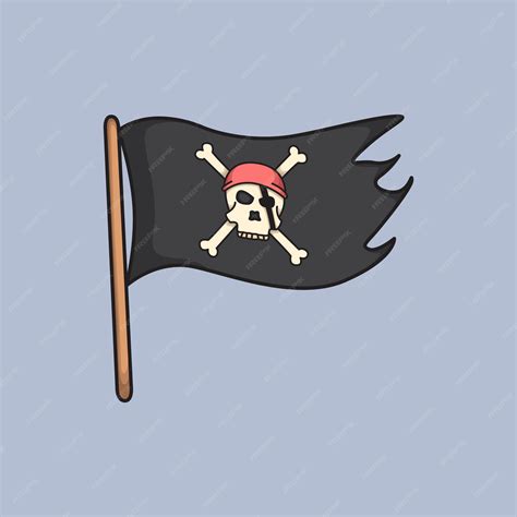 Vector illustration pirate flag vector design pirate flag pirate flag ...