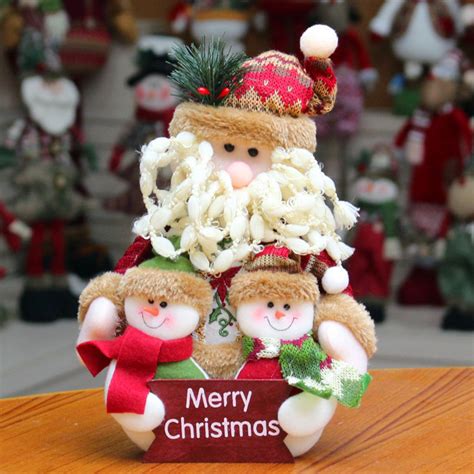 Big Belly Santa Trio Christmas Table Décor - Little Surprise Box