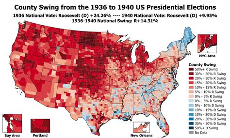 FDR Election Map 的图像结果