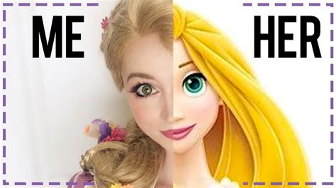 Image result for Tangled Princess Makeup Tutorial