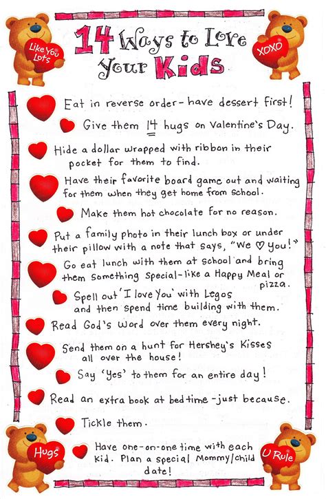 Children's Valentine Quotes at Molly Nielsen blog