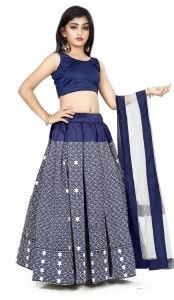 E Ethnic Store Girls Lehenga Choli Ethnic Wear Embroidered Lehenga ...