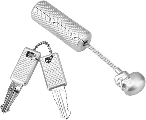 Buy Safe Suitcase Lock/Skull Lock/Wire Rope Customs Lock/Travel Padlock ...