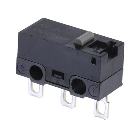 D2F-01-D3 Omron | Omron Pin Plunger Micro Switch, Solder Terminal, 100 ...