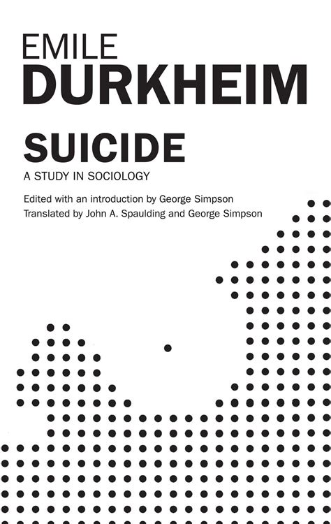 Suicide | Book by John A. Spaulding, George Simpson, Emile Durkheim ...