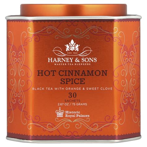 Alpha-Gal? Harney & Sons Hot Cinnamon Spice, Black Tea with Orange ...