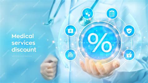 Concepto de descuento de servicios médicos descuentos de interés en ...