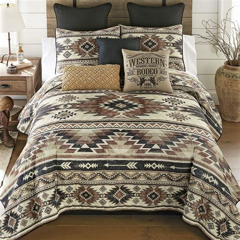 Canyon Southwest Quilt Bedding Collection | Lone Star Western Decor