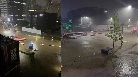 多图直击韩国首尔特大暴雨：市中心一片汪洋，已8遇难6失踪 - 世相 - 新湖南