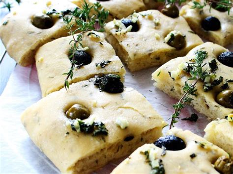 recette focaccia olives