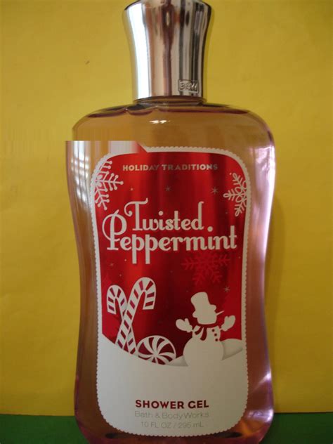 Bath & Body Works Twisted Peppermint Shower Gel Full Size