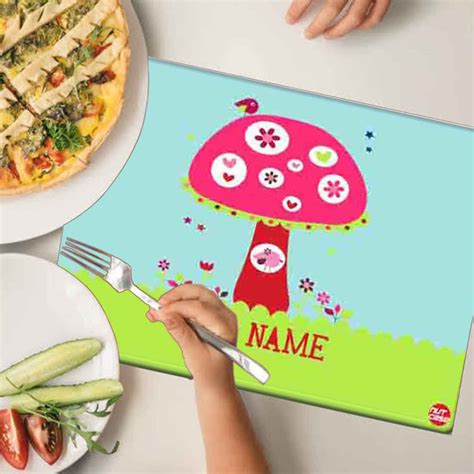 Buy Personalized Table Mats online in India Fabric Folding Table Mat ...