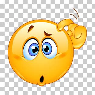 Confused Emoji Scratching Head PNG Images, Confused Emoji Scratching ...