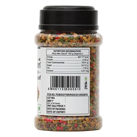 Unlock Exquisite Flavors: Indian Kitchen Khus Mix Saunf 170g Revealed
