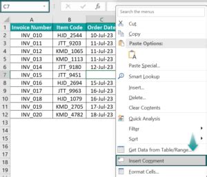 Image result for Inserting Comment Steps