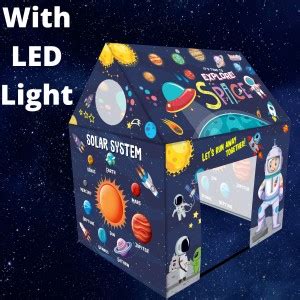 Unboring Space LED Play tent house for Kids Playhouse tent for kids ...