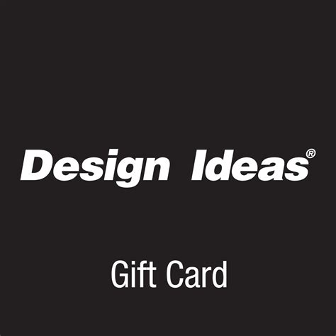 Design Ideas Gift Card