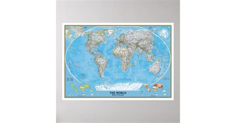 Big World Map Poster 的图像结果