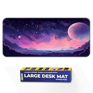 Trading Mantras Nebula Voyager Mouse Pad - 60X30CM Extended Gaming Desk ...