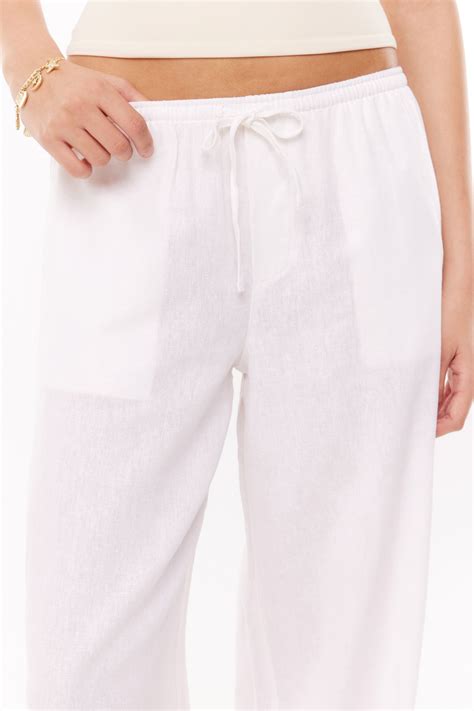 Linen Low Rise Pant